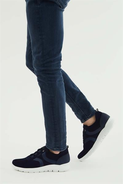 Callaghan Erkek Tekstil/Hakiki Deri Lacivert Sneakers & Spor Ayakkabı