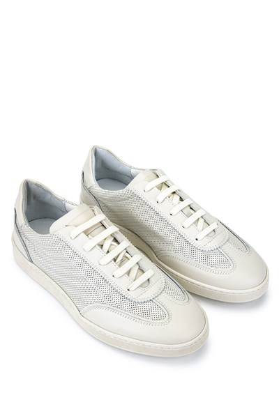 Camerlengo Erkek Hakiki Deri Kum Sneakers & Spor Ayakkabı