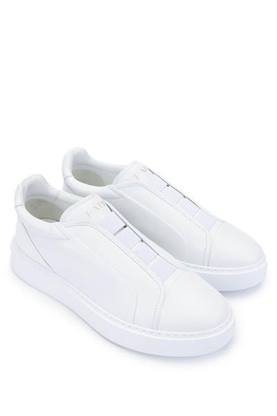 Fabi Erkek Hakiki Deri Beyaz Sneakers & Spor Ayakkabı