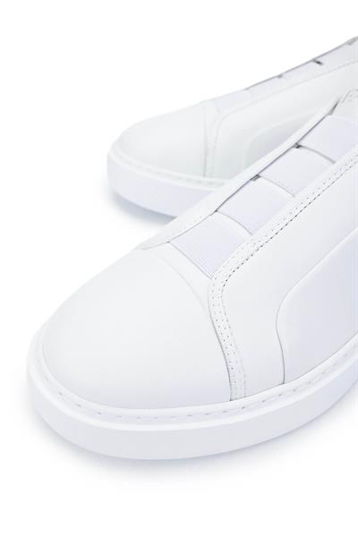 Fabi Erkek Hakiki Deri Beyaz Sneakers & Spor Ayakkabı