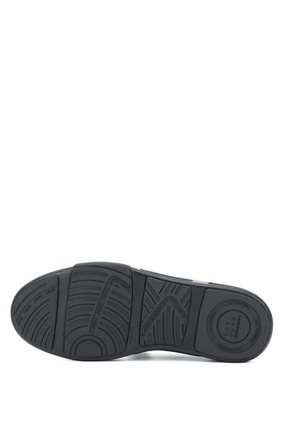Fessura Erkek Deri & Tekstil Siyah Sneakers & Spor Ayakkabı