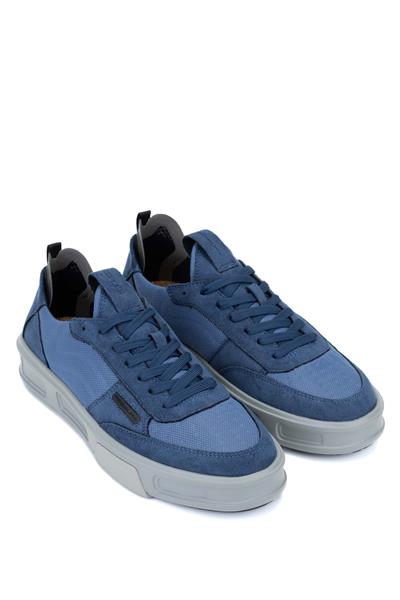 Fessura Erkek Deri & Tekstil Mavi Sneakers & Spor Ayakkabı