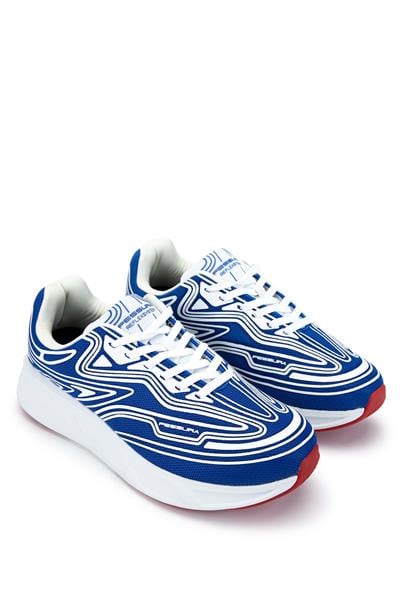 Fessura Erkek Tekstil Mavi/Beyaz Sneakers & Spor Ayakkabı