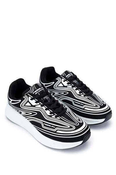 Fessura Erkek Tekstil Siyah/Beyaz Sneakers & Spor Ayakkabı