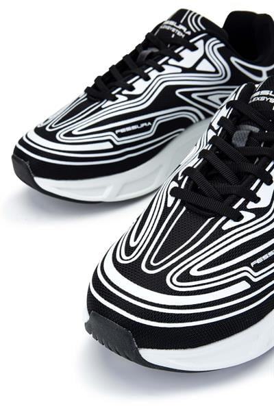 Fessura Erkek Tekstil Siyah/Beyaz Sneakers & Spor Ayakkabı