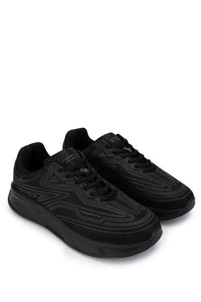 Fessura Erkek Tekstil Siyah Sneakers & Spor Ayakkabı