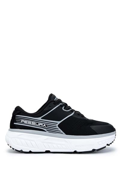 Fessura Erkek Tekstil Siyah/Taş Sneakers & Spor Ayakkabı