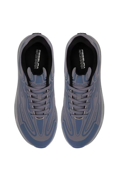 Fessura Erkek Suni Deri Mavi/Gri Sneakers & Spor Ayakkabı