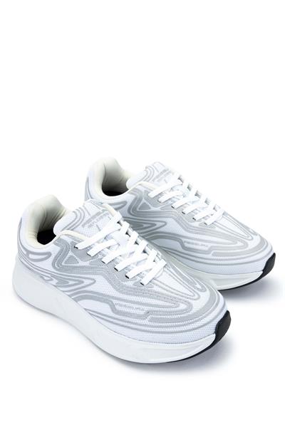 Fessura Kadın Tekstil Beyaz/Buz Beyaz Sneakers & Spor Ayakkabı