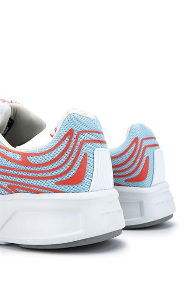 Fessura Kadın Tekstil Mavi/Mercan Sneakers & Spor Ayakkabı