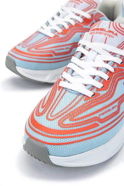 Fessura Kadın Tekstil Mavi/Mercan Sneakers & Spor Ayakkabı