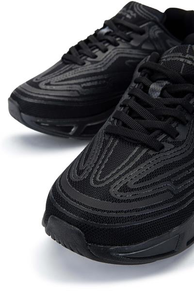Fessura Kadın Tekstil Siyah Sneakers & Spor Ayakkabı