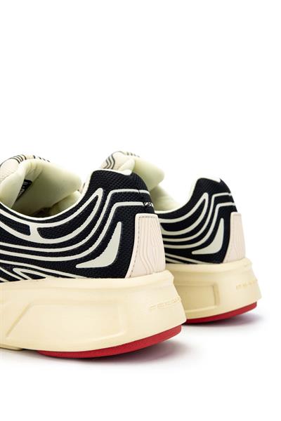 Fessura Kadın Tekstil Siyah/Kemik Sneakers & Spor Ayakkabı