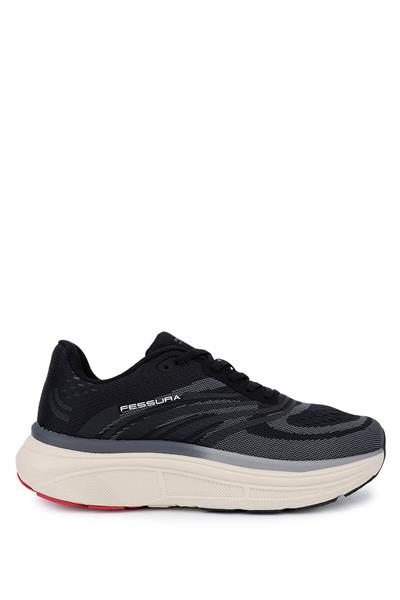 Fessura Unisex Tekstil Siyah Sneakers & Spor Ayakkabı