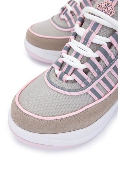 Fornarina Kadın Deri & Tekstil Bej/Pembe Sneakers & Spor Ayakkabı