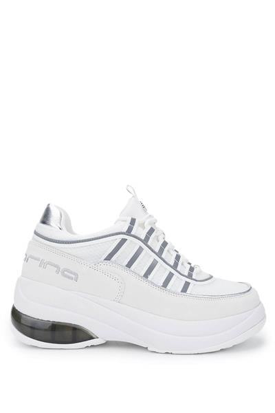 Fornarina Kadın Deri & Tekstil Beyaz Sneakers & Spor Ayakkabı