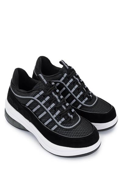 Fornarina Kadın Deri & Tekstil Siyah Sneakers & Spor Ayakkabı