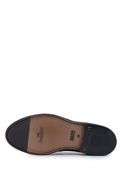 Franceschetti Erkek Hakiki Deri Antrasit Loafer Ayakkabı