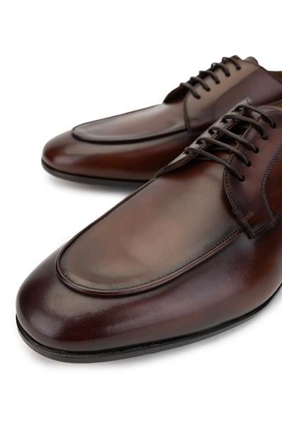 Franceschetti Erkek Hakiki Deri Kahverengi Klasik Ayakkabı