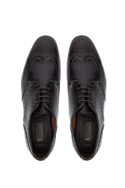 Franceschetti Erkek Hakiki Deri Kahverengi Klasik Ayakkabı