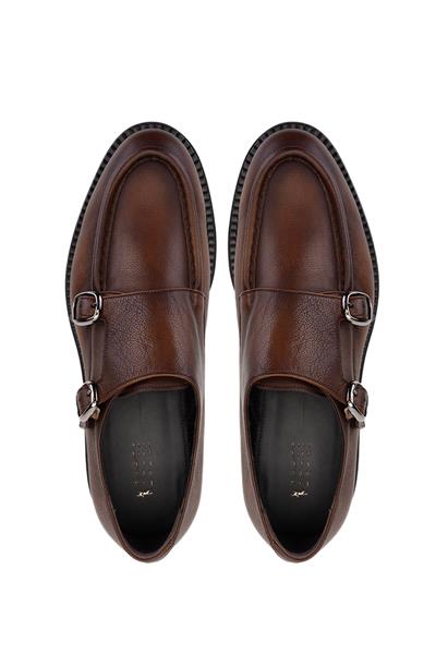 Franceschetti Erkek Hakiki Deri Kahverengi Casual Ayakkabı