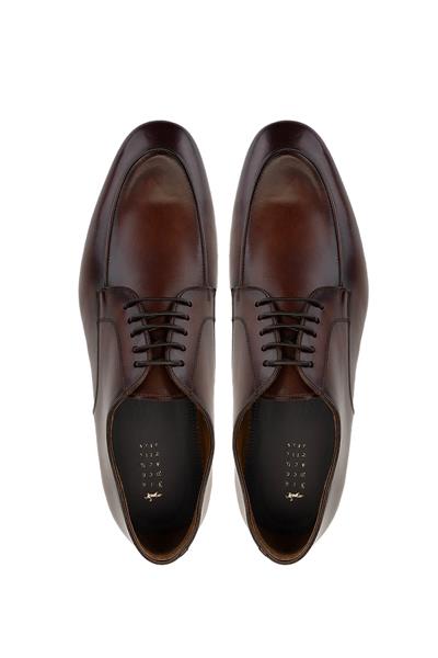 Franceschetti Erkek Hakiki Deri Kahverengi Klasik Ayakkabı