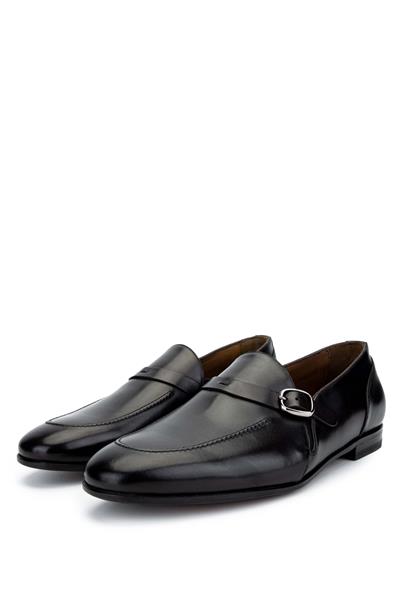 Franceschetti Erkek Hakiki Deri Koyu Kahve Klasik Ayakkabı