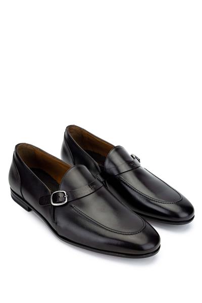 Franceschetti Erkek Hakiki Deri Koyu Kahve Klasik Ayakkabı