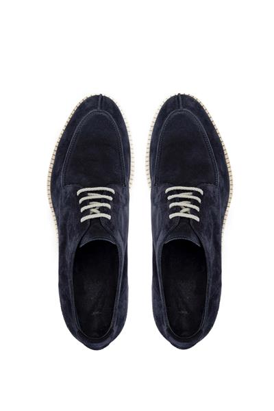 Franceschetti Erkek Hakiki Deri Lacivert Casual Ayakkabı