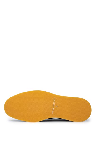 Franceschetti Erkek Hakiki Deri Lacivert Loafer Ayakkabı