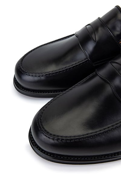 Franceschetti Erkek Hakiki Deri Siyah Klasik Ayakkabı