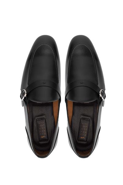 Franceschetti Erkek Hakiki Deri Siyah Klasik Ayakkabı