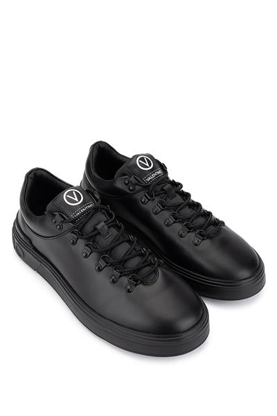Mario Valentino Erkek Deri & Tekstil Siyah Sneakers & Spor Ayakkabı