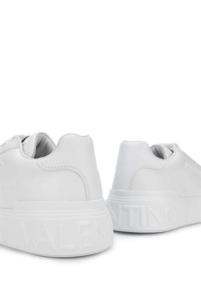 Mario Valentino Erkek Hakiki Deri Beyaz Sneakers & Spor Ayakkabı