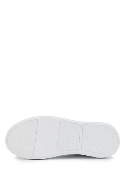 Mario Valentino Erkek Hakiki Deri Beyaz Sneakers & Spor Ayakkabı