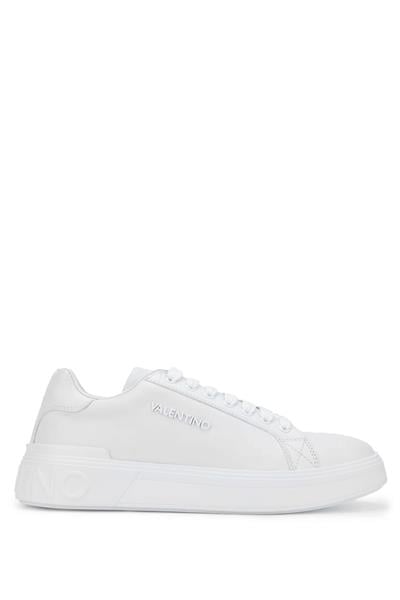Mario Valentino Erkek Hakiki Deri Beyaz Sneakers & Spor Ayakkabı