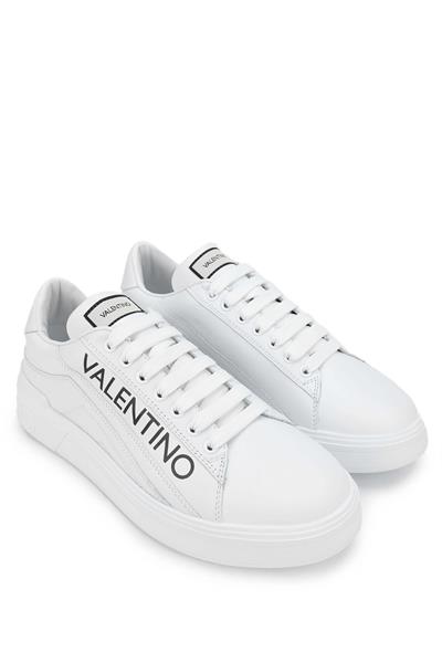 Mario Valentino Erkek Hakiki Deri Beyaz Sneakers & Spor Ayakkabı