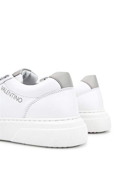 Mario Valentino Erkek Hakiki Deri Beyaz/Buz Beyaz Sneakers & Spor Ayakkabı