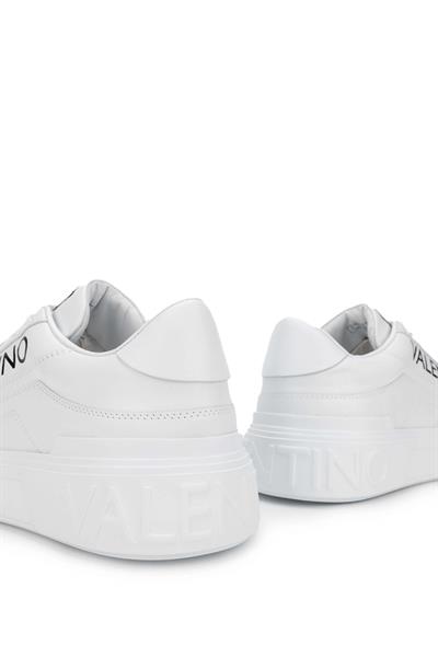 Mario Valentino Erkek Hakiki Deri Beyaz Sneakers & Spor Ayakkabı
