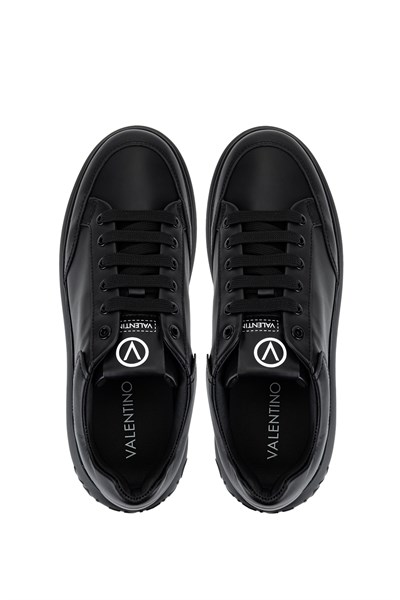 Mario Valentino Erkek Hakiki Deri Siyah Sneakers & Spor Ayakkabı