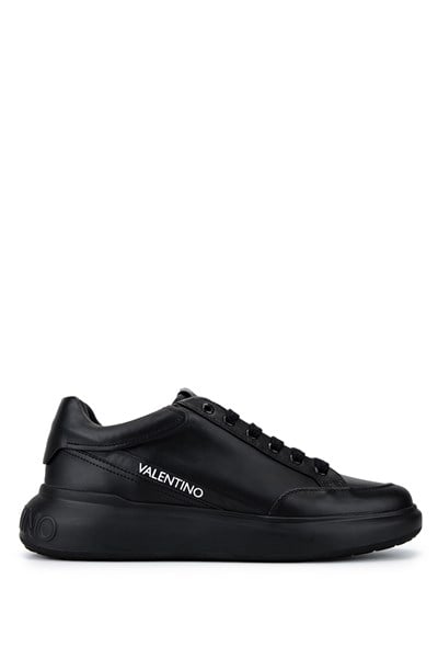 Mario Valentino Erkek Hakiki Deri Siyah Sneakers & Spor Ayakkabı