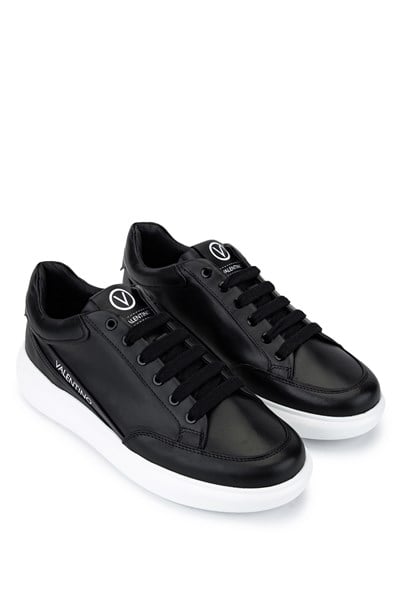Mario Valentino Erkek Hakiki Deri Siyah/Beyaz Sneakers & Spor Ayakkabı