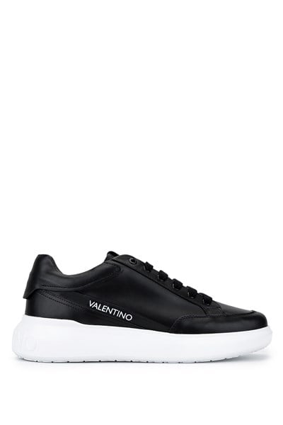 Mario Valentino Erkek Hakiki Deri Siyah/Beyaz Sneakers & Spor Ayakkabı