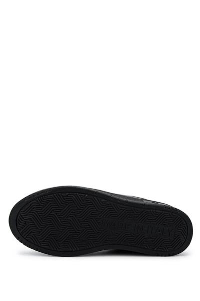 Mario Valentino Erkek Hakiki Deri Siyah Sneakers & Spor Ayakkabı