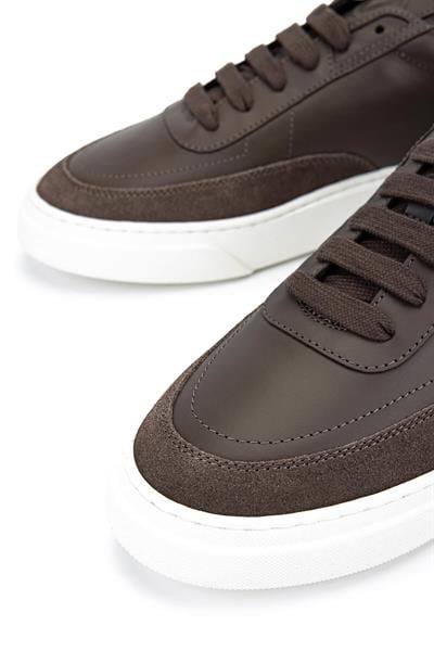 Mario Valentino Erkek Hakiki Deri Kahverengi Multi Sneakers & Spor Ayakkabı