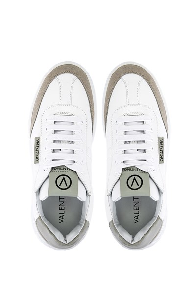 Mario Valentino Erkek Hakiki Deri Beyaz Sneakers & Spor Ayakkabı