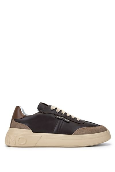 Mario Valentino Erkek Hakiki Deri Kahverengi Sneakers & Spor Ayakkabı