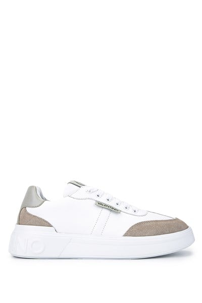 Mario Valentino Erkek Hakiki Deri Beyaz Sneakers & Spor Ayakkabı