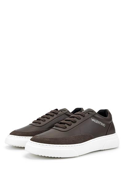 Mario Valentino Erkek Hakiki Deri Kahverengi Multi Sneakers & Spor Ayakkabı