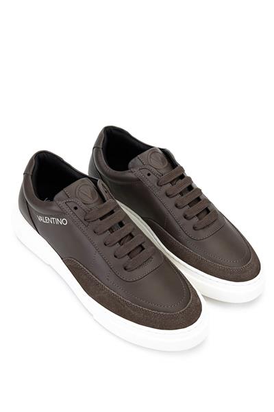 Mario Valentino Erkek Hakiki Deri Kahverengi Multi Sneakers & Spor Ayakkabı